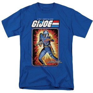 G.I. Joe Cobra Commander Card Adult T-Shirt - 1 of 4