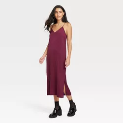Women's Satin Slip Dress - A New Day™