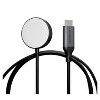 cellhelmet® Wireless Charger for Apple Watch®, USB-C® MFi Certified in Gray - 3 of 4