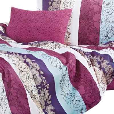 Slickblue Luxury Bed in a Bag Set, 7-Piece, Queen Size, Design 4, Machine Washable — фото 3