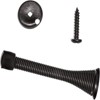 Attop Heavy Duty Door Stops 16 Pack 3 1/4 Inch - Flexible Spring Stopper, Child Safe with Rubber Tips (Black) for Home Interior Doors - 4 of 4
