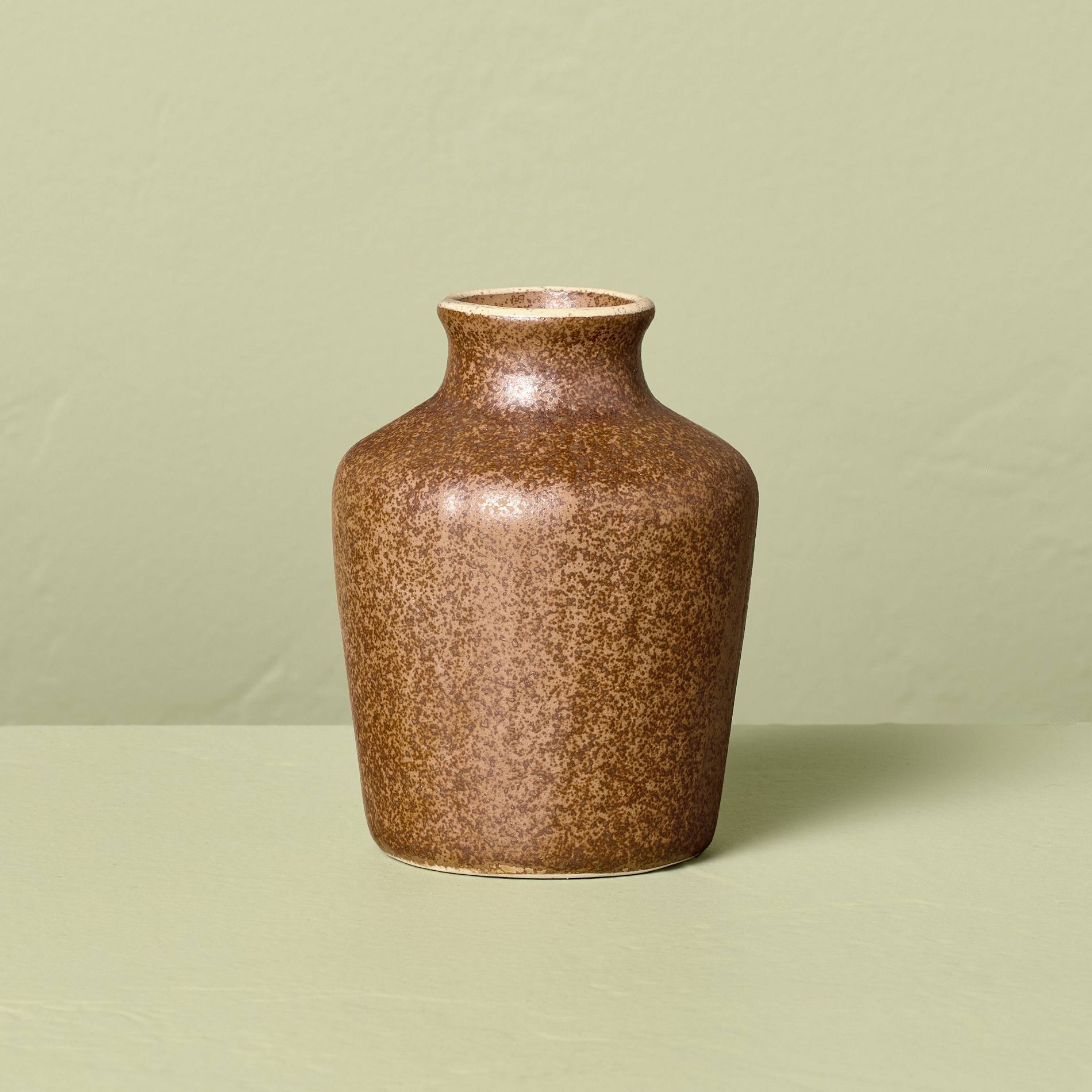 Ceramic Bud Vase Brown - Hearth & Hand™ with Magnolia