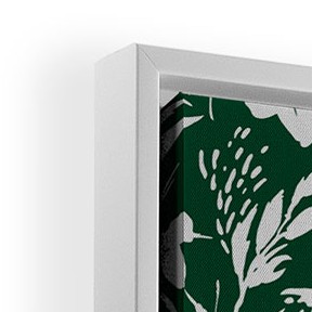 white frame