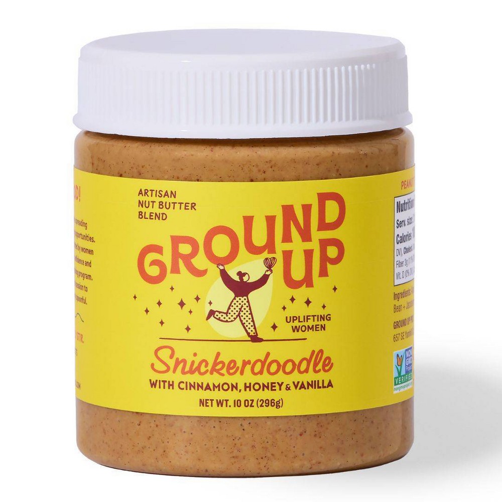 Ground Up Snickerdoodle Almond & Cashew Butter - 10oz
