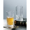 12 Ounce Tall Drinking Glass-Textured Cut Glass, Set of 6 - 4 of 4