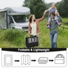 Outdoor Rug Modern Bordered Geometric Rug Waterproof Reversible Plastic Straw Rug for Patio Camping RV Balcony Backyard - 4 of 4