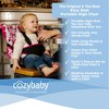 CozyBaby Portable Washable Cloth Travel Easy Seat High Chair w/ Click Setup, Reinforced Harness, and Machine Washable Fabric - 3 of 4