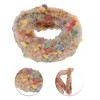 Unique Bargains Women's Fashion Elegant Plush Hair Ropes 5 Pcs - 3 of 3