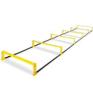 ProsourceFit Raised Agility Ladder, 6 rungs - 1 of 4