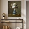 Art Remedy Jean Baptiste Chardin - A Vase of Flowers Classical vintage floral vase wall art Framed - 2 of 4