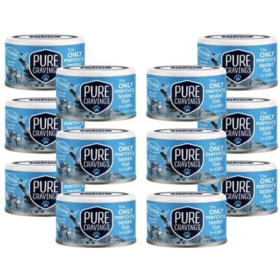 Pure Cravings Tuna Cutlet in Gravy Cat Food - Case of 12/3 oz