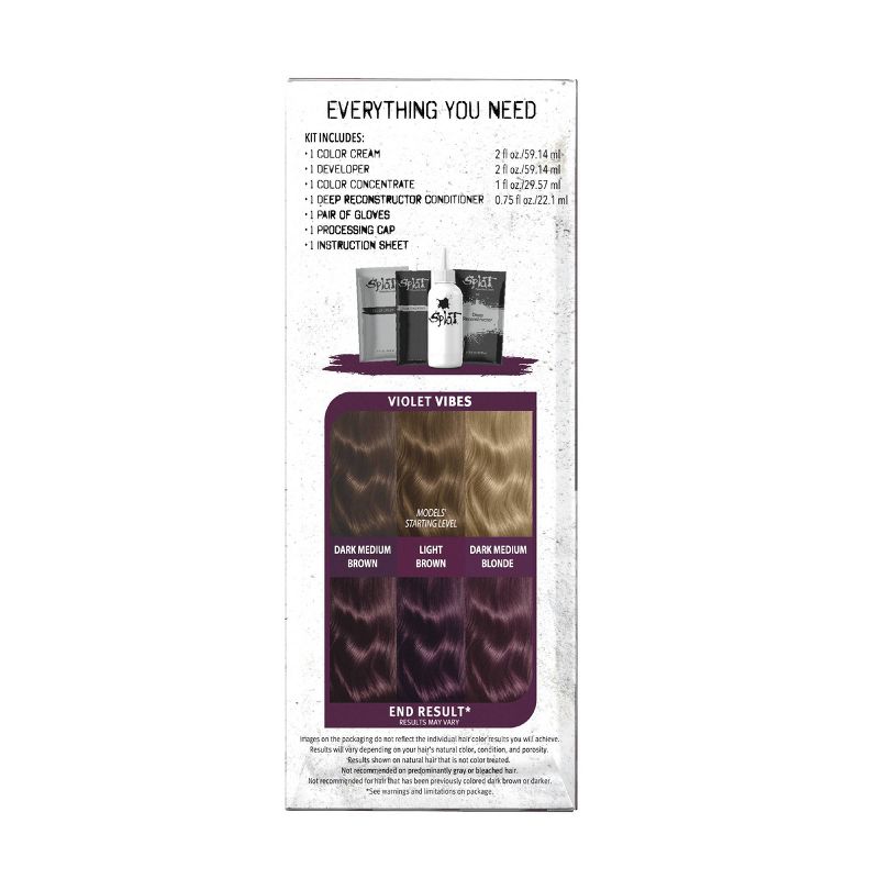 Splat Double Lift Permanent Hair Color Dye Kit, 3 of 10