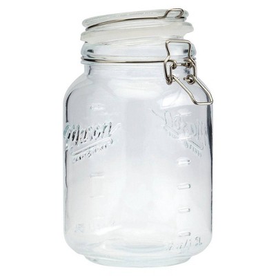 Mason Craft & More 1.5L Clamp Jars