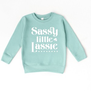 The Juniper Shop Sassy Little Lassie Classy Toddler Sweatshirt - 1 of 4