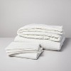 3pc Mini Grid Stitch Comforter Bedding Set - Hearth & Hand™ with Magnolia - 3 of 4