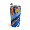 DorisciciArt autumn stripes Travel Mug 20 oz Stainless Steel Travel Mug - Deny Designs - 3 of 4
