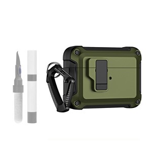 HTUTWOO Case for AirPods Pro 2nd Generation 2022, Shock-Absorbing Case Cover with Opener Accessories with Keychain for Women Men - 1 of 4
