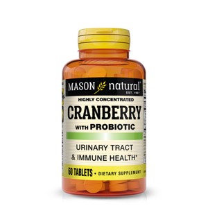 Mason Naturals Cranberry with Probiotic Multivitamin Tablets - 60ct - 1 of 4