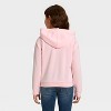 Girls' Care Bears Hooded Fleece Graphic Sweatshirt - Light Pink - 3 of 4
