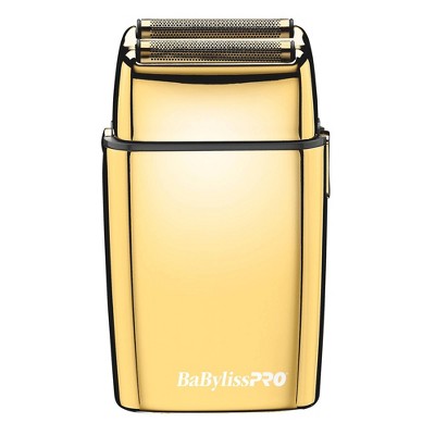BaBylissPRO FOILFX02 Cordless GOLDFX Metal Double-Foil Shaver