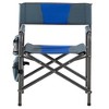 Sevobal Outdoor Portable Chairs 2PCS Padded Folding Chair Set with Storage Pockets for Patio Garden Poolside Camping, Multicolored, 23.62"*16.9"*29.5" - 4 of 4
