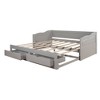 NicBex Twin Size Wooden Extendable Daybed with 2 Drawers for Bedroom,Living Room,Apartment - 4 of 4