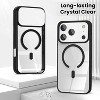 Entronix [Magnetic] Case Compatible with iPhone 17 Pro - [Clear Back] Soft Matte Frame - 3 of 4