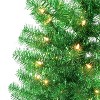 Puleo 4.5' Pre-lit Tinsel Artificial Christmas Tree with Clear Lights - 2 of 3