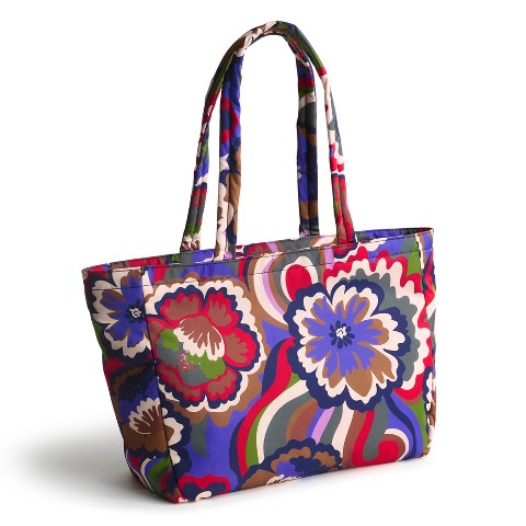 Vera Bradley Women's Nylon Small Hathaway Tote Bag Bossanova Bold