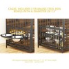 LOVMOR Dog Crate Furniture-Style Cages for Small Dogs Indoor Heavy Duty Super Sturdy Dog Kennels with 2 Stainless Steel Bowls - 3 of 4