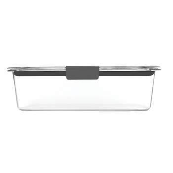 Rubbermaid Brilliance Glass 2-Pack Food Storage Set, 8-Cup, Leak Proof -  AliExpress