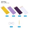 Unique Bargains Party Decoration Reusable Strong Rope Tassel Garland Banner 20 Pcs - 3 of 4