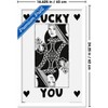 Trends International Reinders: Lucky - Lucky Card Framed Wall Poster Prints - 3 of 4