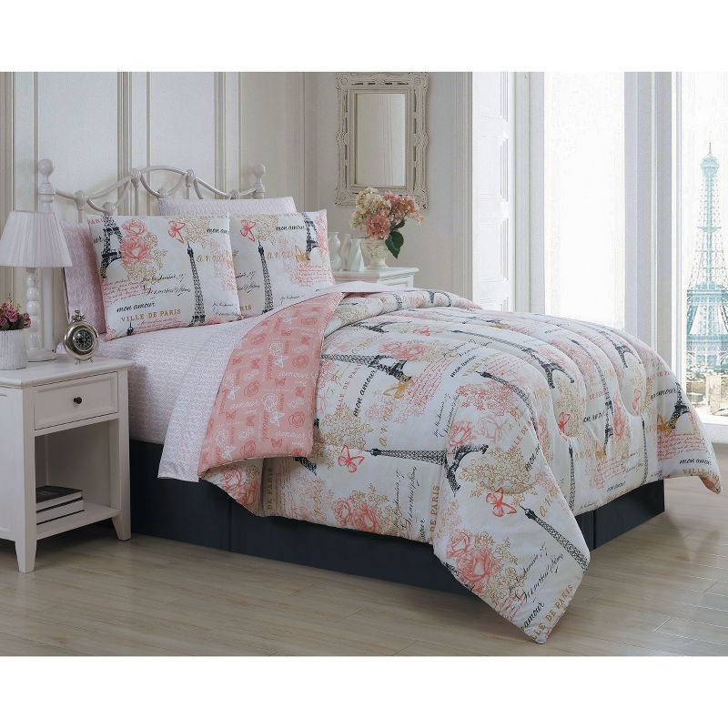 8pc Amour Comforter Set - Geneva Home Fashion, 1 of 5