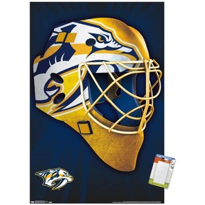 Trends International NHL Nashville Predators - Mask 16 Unframed Wall Poster Prints - 1 of 4