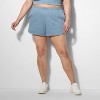 Women's Mid-Rise French Terry Pull-On Shorts - Wild Fable™ - 2 of 3
