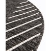 Unique Loom Outdoor Modern Tambor Lines Woven Area Rug - 3 of 4