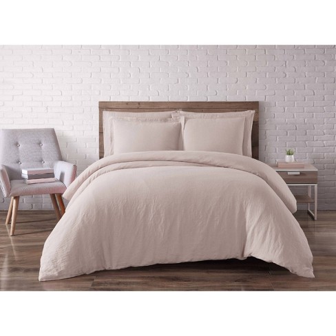 Flax Linen King Duvet Set - Brooklyn Loom : Target