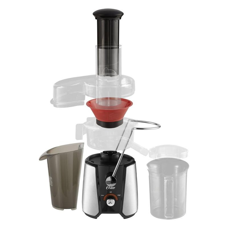 Oster 2 Speed 900W Juice Extractor with Rinse 'N Ready Filter and 32 Ounce Pitcher, 3 of 7