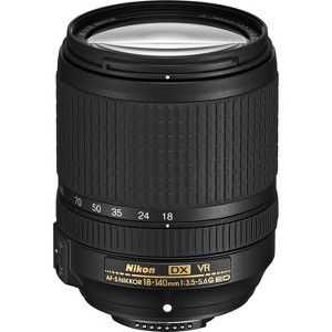 Nikon AF-S DX NIKKOR 18-140mm f/3.5-5.6G ED VR Zoom Lens - 1 of 3