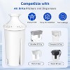 Fil-Fresh 3-Pack Water Filter Replacements for Brita Water Pitchers and Dispensers, Mercury, Copper, Zinc, BPA free, Lasts 2 Months or 40 Gallons - 3 of 4