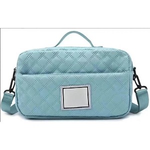 MaseiKar Three-dimensional Diamond Patterned Small Square Tote, Casual Commuting Shoulder Bag with Dry Wet Separation & Double-sided Pockets, - 1 of 1