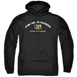 University of Wisconsin-Milwaukee Official University Logo Adult Pull-Over Hoodie - 1 of 4