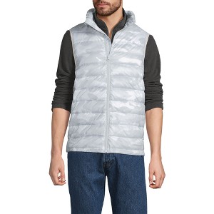 Lands' End Men's Wanderweight Ultralight Packable Down Vest - 1 of 4