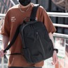 MaseiKar PU Backpack Fashion Large Capacity Men's Casual Backpack Commuter Trend Backpack Student School Bag - 3 of 4