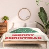 April Lane Art Merry Christmas Tree Comforter + Pillow Sham(s) - Deny Designs - 3 of 3