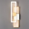 Claxy Gold LED Wall Sconce Modern Rectangle - 4 of 4