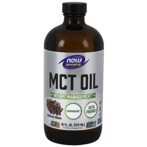 MCT Oil, Chocolate Mocha by Now Foods  -  16 fl oz Liquid - 1 of 2