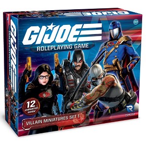 Renegade Game Studios: G.I. JOE: Roleplaying Game Villain Miniatures Set 1 - 12 Expansion - 1 of 4