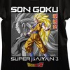 Dragon Ball Z Son Goku Super Saiyan 3 Women’s Black Crew Neck Short Sleeve T-shirt - image 2 of 3